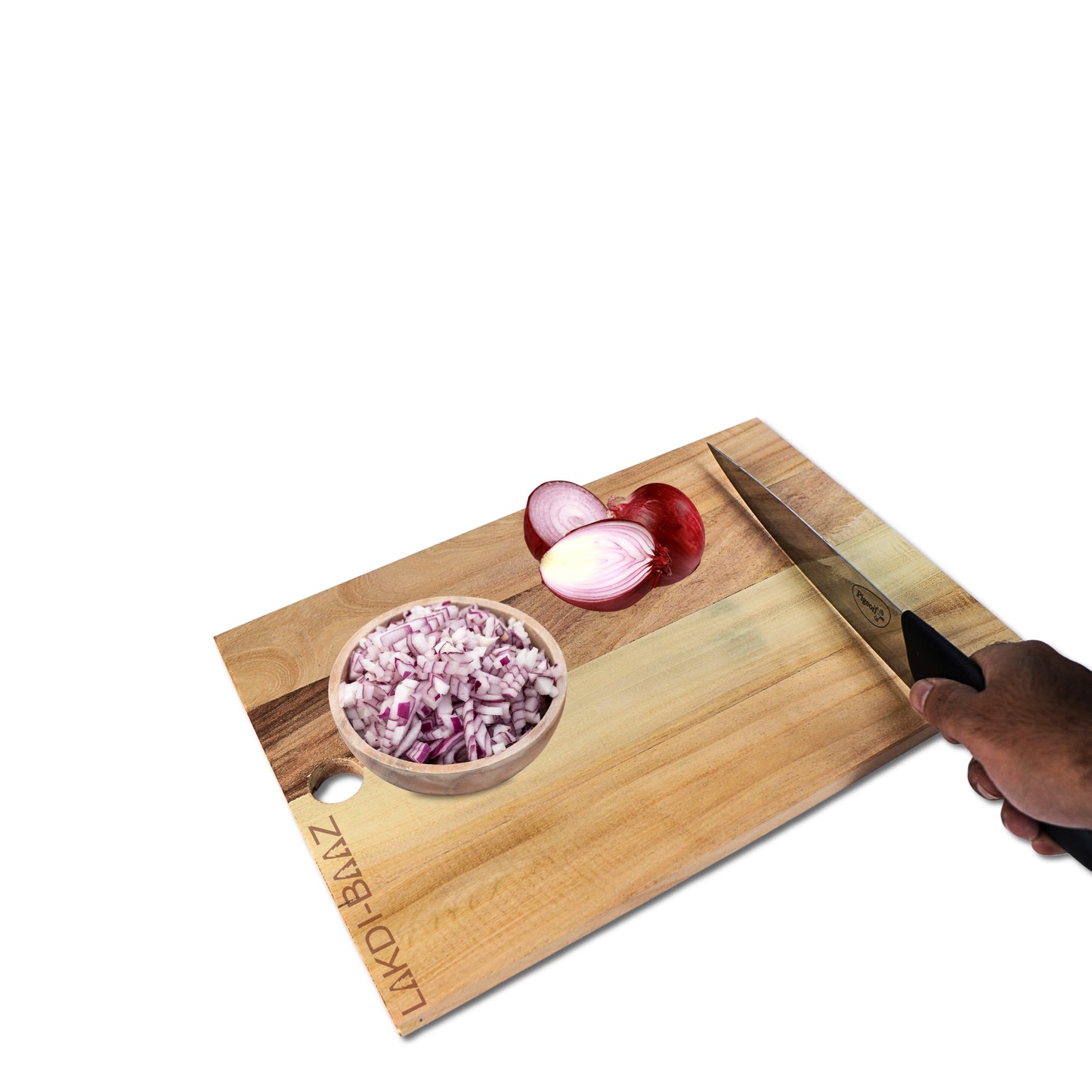 Buy Lakdi Baaz | Wooden Cutting Board made from Neem Wood