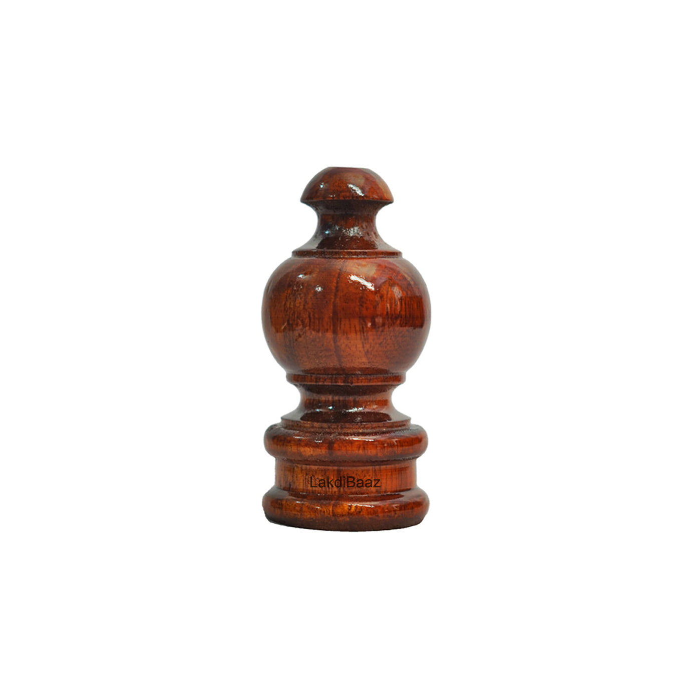 Buy Paras Wooden Double Curtain Finials with Bracket