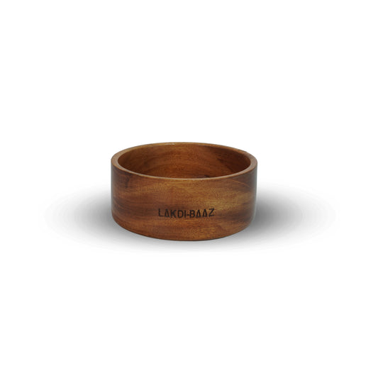 Buy Natural Non Toxic Wooden Bowl for Salad Made From Neem Wood No Color Used 600ml 6Inch/15cm Natural