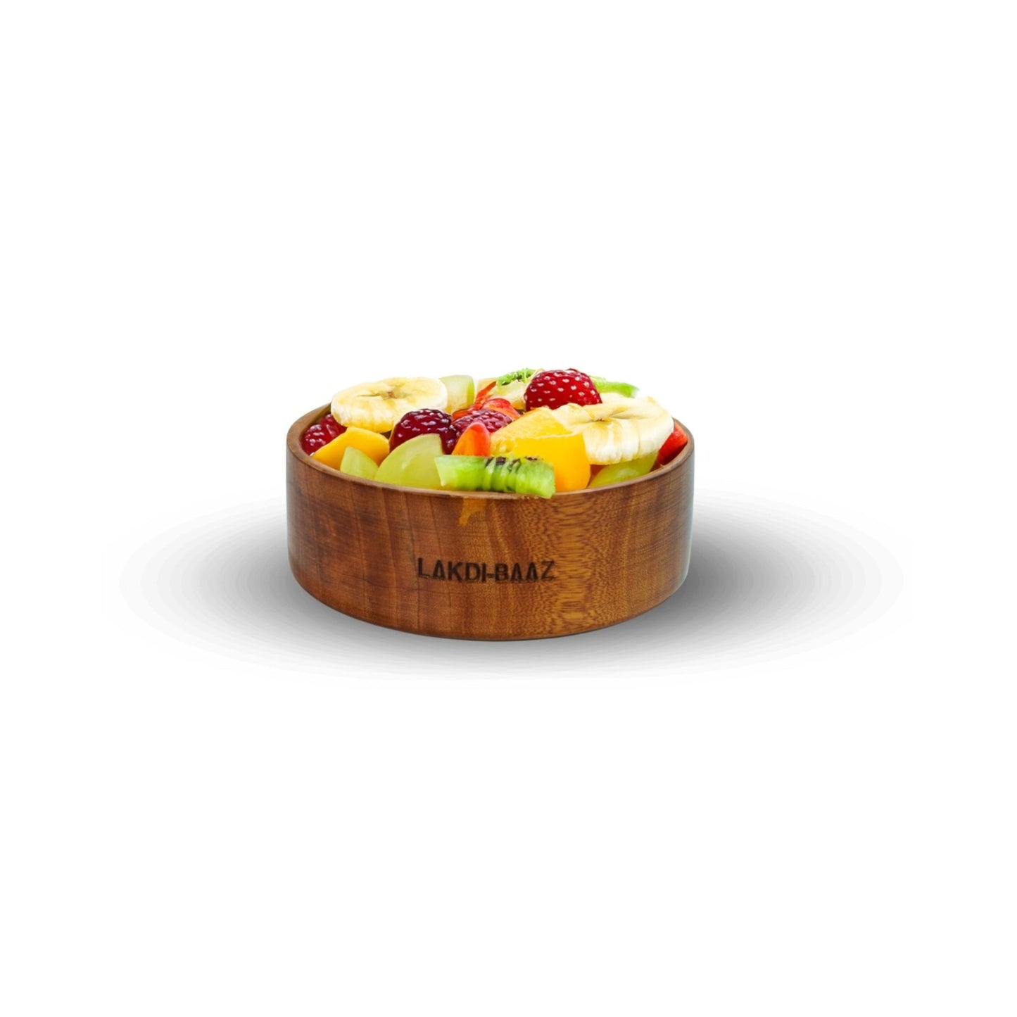 Buy Natural Non Toxic Wooden Bowl for Salad Made From Neem Wood No Color Used 750 ml 7Inch/17.5cm Teak