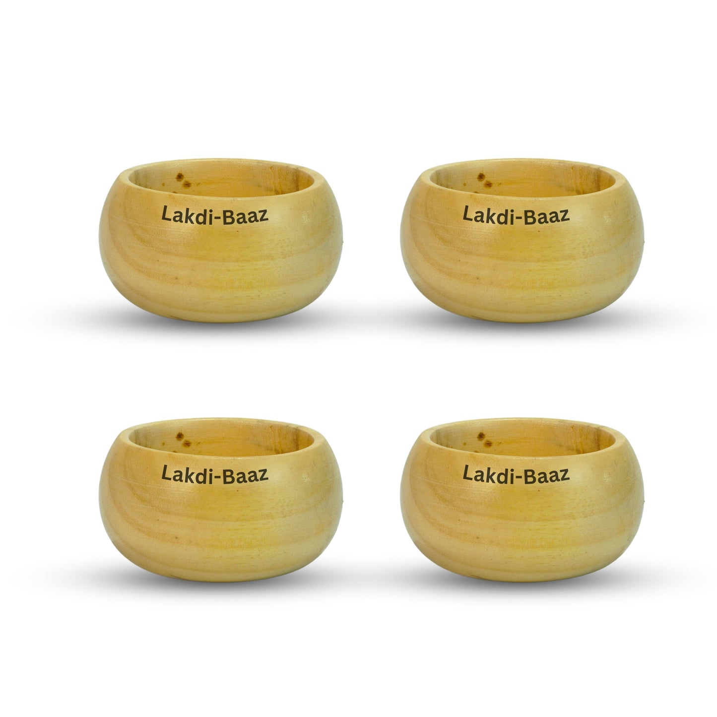 Buy Natural Non Toxic Wooden Bowl Snack Serving Bowl Made From Neem Wood No Color Used 1PC Natural