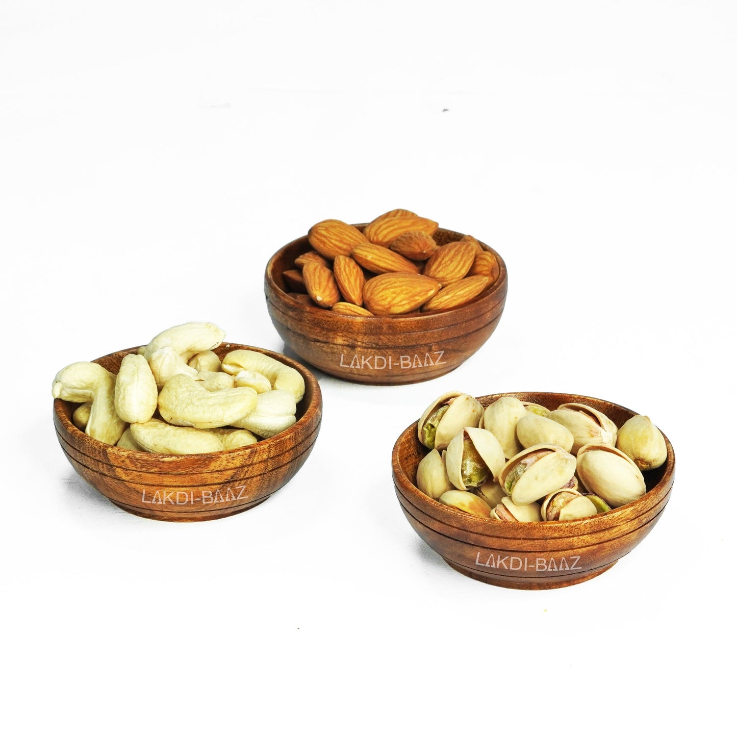 Buy Natural Non Toxic Wooden Bowl Snack Serving Bowl Made From Neem Wood No Color Used 6 PC Natural