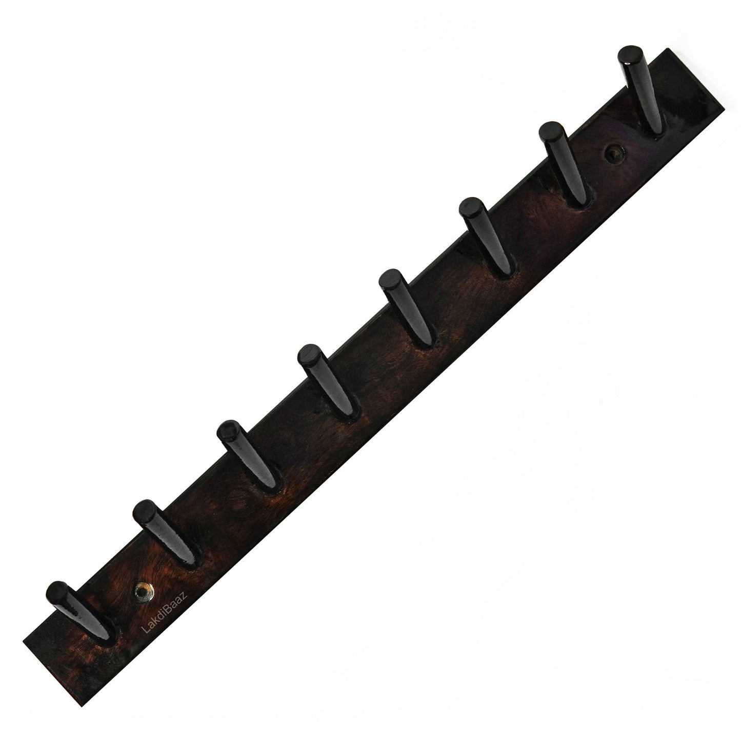 Buy Lakdi Baaz | Luxury Wooden Wall Hook Coat Hanger 8 point (1 Pc)