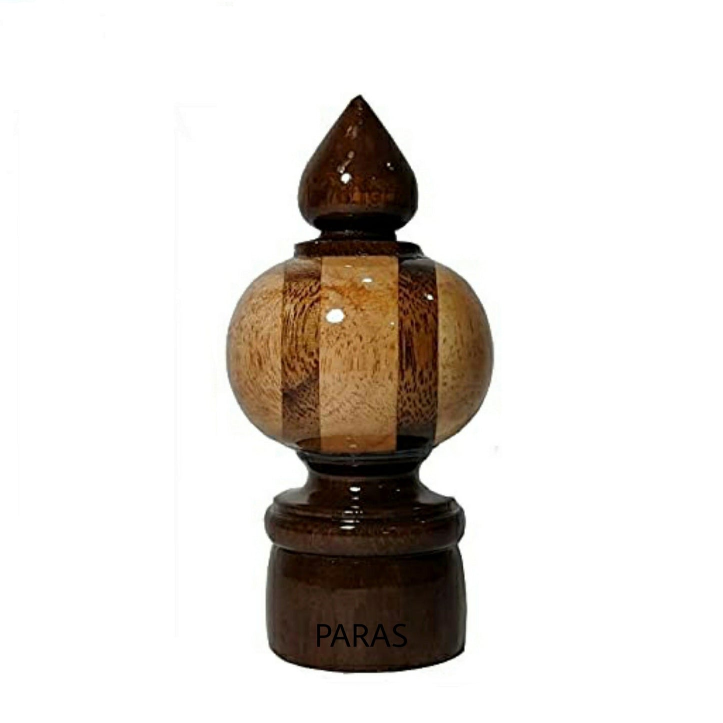 Buy paras Wooden Curtain Finials