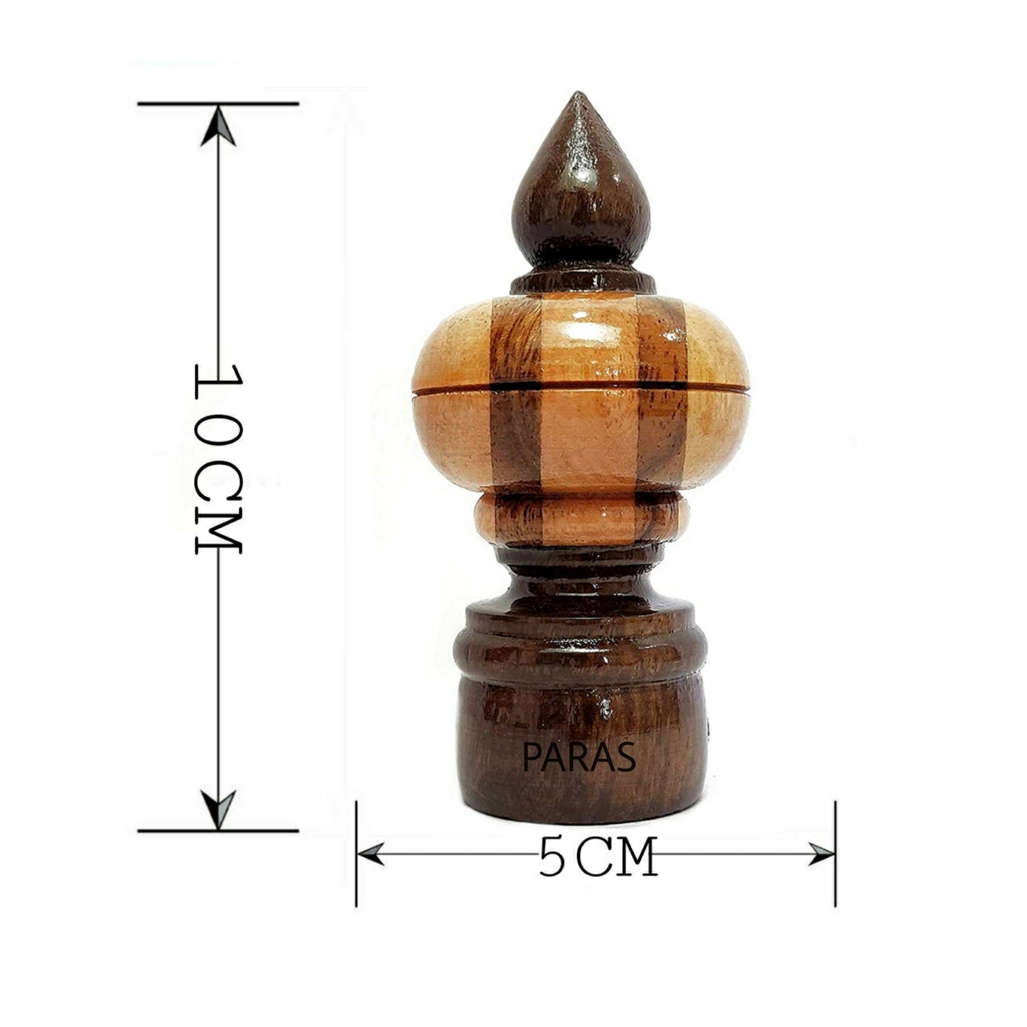 Buy Paras Wooden Curtain Finials