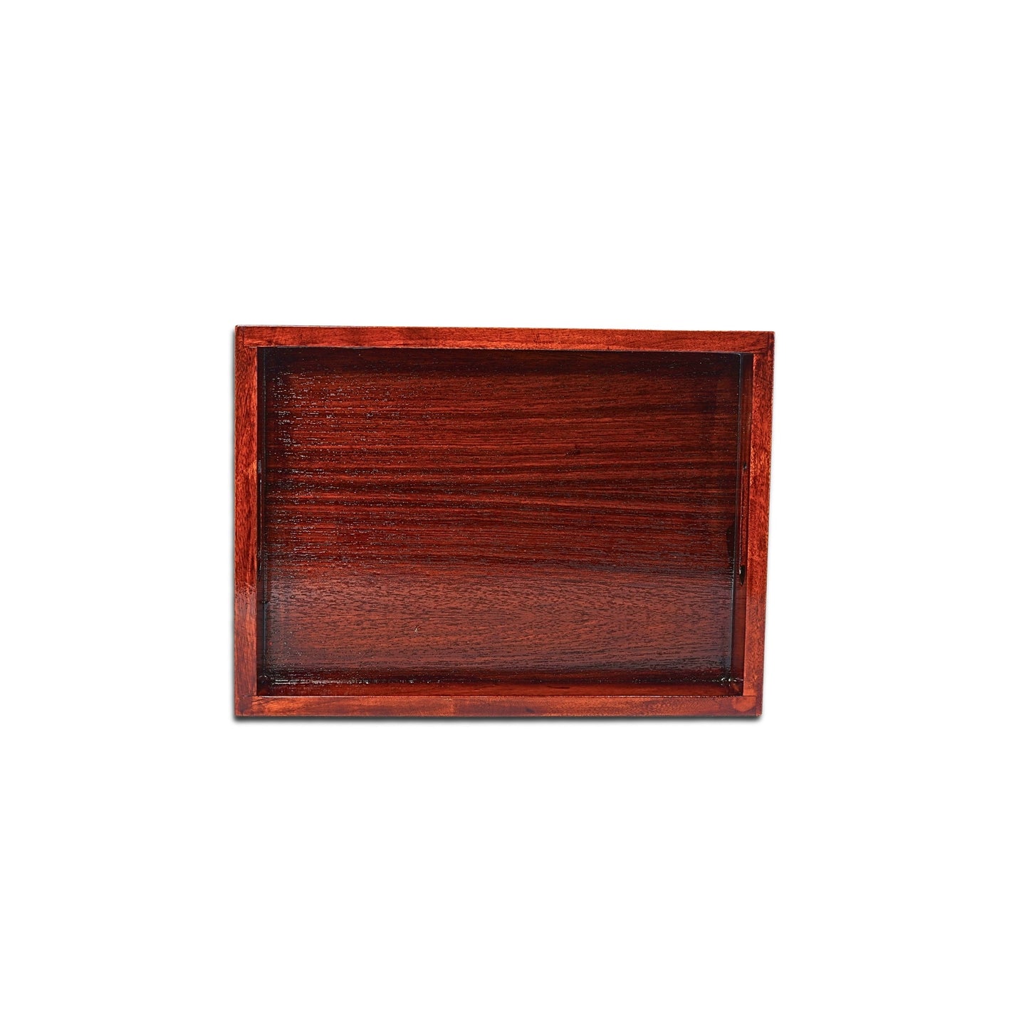 Buy Lakdi-Baaz| Premium Wooden Serving Tray Small Teak(7 X 10 Inch)