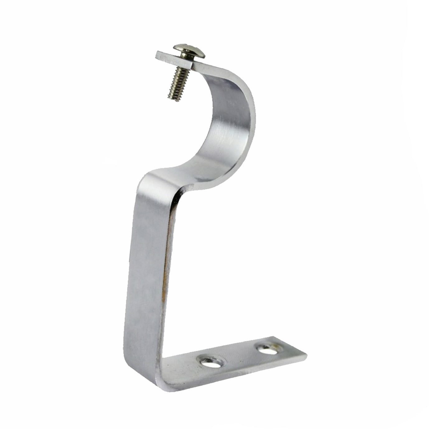 Buy PARAS | Luxury SS Steel Curtain Bracket Steel Clamp Support for Curtain Rod [8 clamp] for 25 mm/Rod 1 inch
