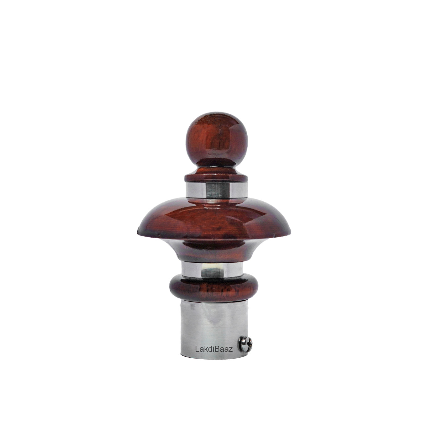 Buy Paras Wooden Curtain Finials with Bracket